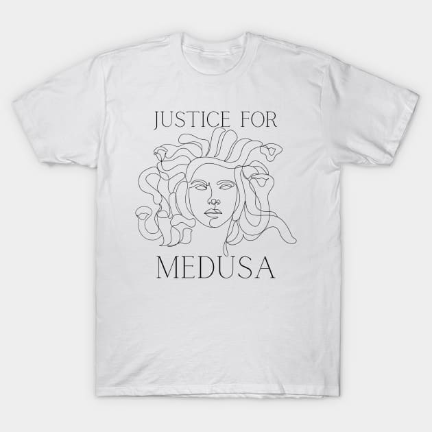 JUSTICE FOR MEDUSA T-Shirt by goblinbabe